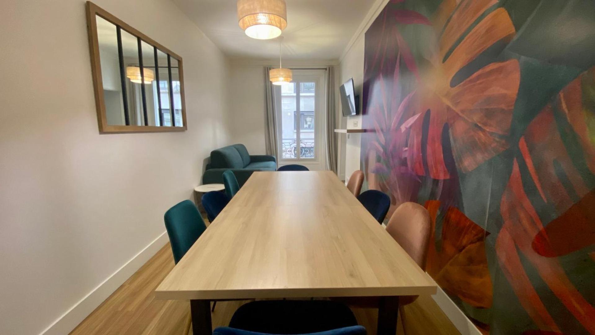 Appartement Lumineux Proche Saint-Lazare - 8P Paris Exteriör bild